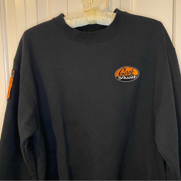 Geek Squad Black Crewneck Sweatshirt - Picture 4 of 7